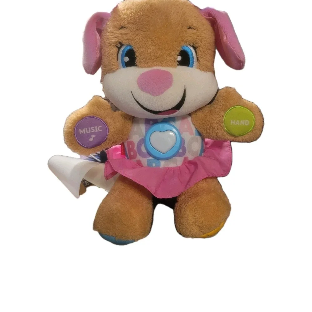 Fisher Price Laugh & Learn Sis Smart Stages Electronic Puppy Plush Toy 2017 READ